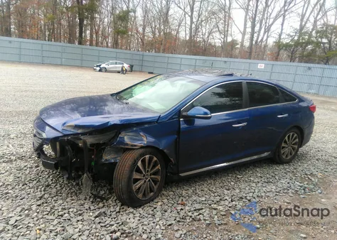 2017 Hyundai Sonata Sport from USA, damaged, VIN 5NPE34AF5HH487928